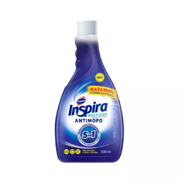 Desinfetante Inspira Antimofo 5 em 1 Refil 500ml