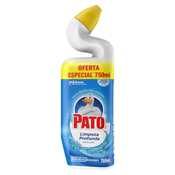 Desinfetante Pato Germinex Limpeza Profunda Marine 750ml