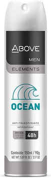 Desodorante Above Aerosol Ocean 150ml