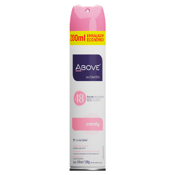 Desodorante Above Aerosol Women Candy 200ml