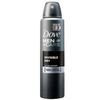 Desodorante Dove Aerosol Men Care Invisible Dry 150ml