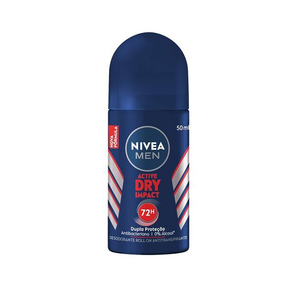 Desodorante Nivea Roll-on For Men Dry Impact 50ml
