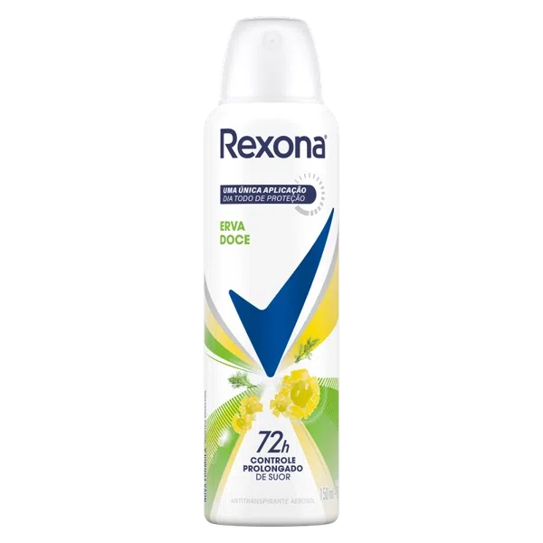 Desodorante Rexona Aerosol Erva Doce 150ml