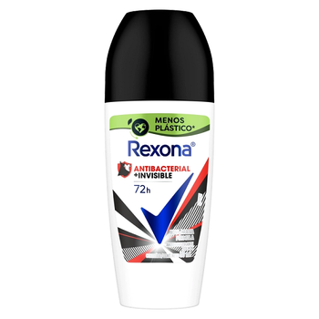 Desodorante Rexona Rollon Antibacterial Invisible 50ml