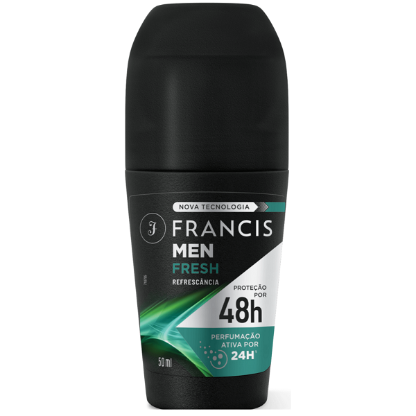 Desodorante Roll-On Francis Men Fresh 50ml