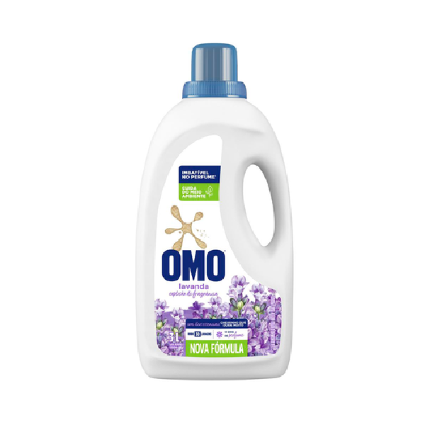 Detergente Omo Líquido Lavanda 3l