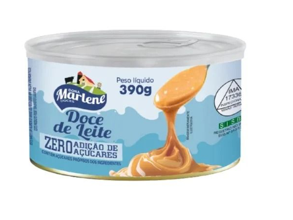 Doce de Leite Zero Dona Marlene 390g