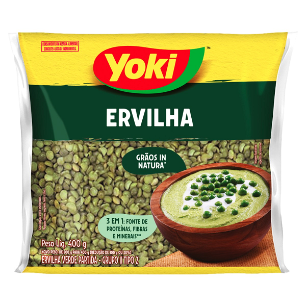 Ervilha Verde Yoki Partida 400g