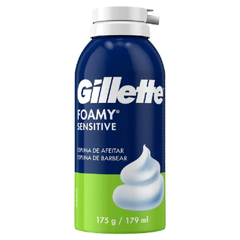 Espuma de Barbear Gillette Foamy Pele Sensível 175g