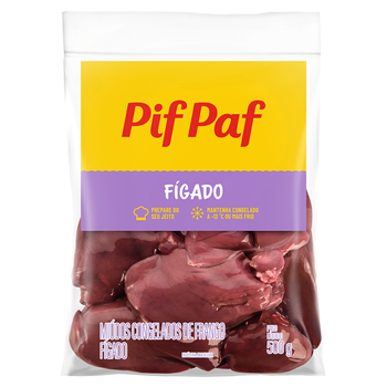Fígado de Frango Pif Paf 500g