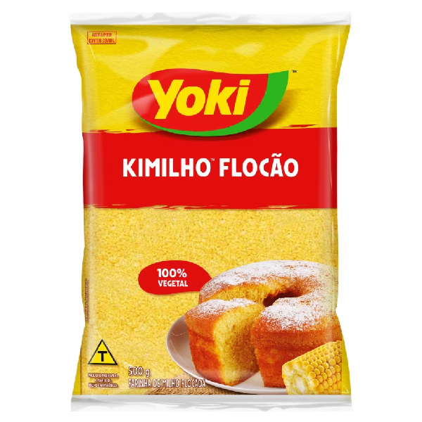 Farinha de Milho Yoki Kimilho Flocão 500g