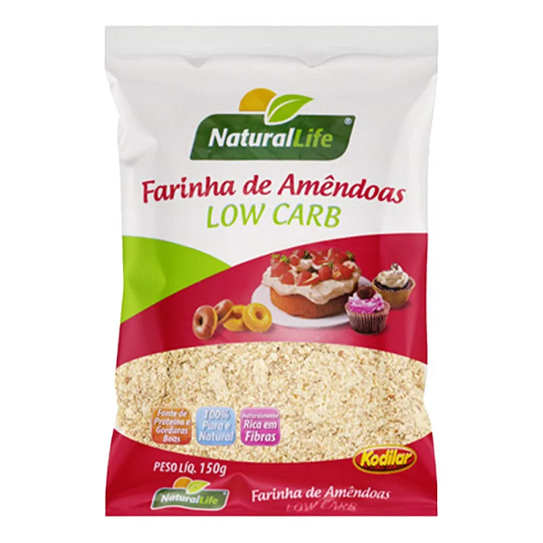 Farinha Natural Life Amêndoas Low Carb 150g