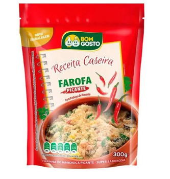 Farofa Pronta Bom Gosto Picante 300g