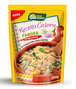 Farofa Pronta Bom Gosto Tradicional 300g
