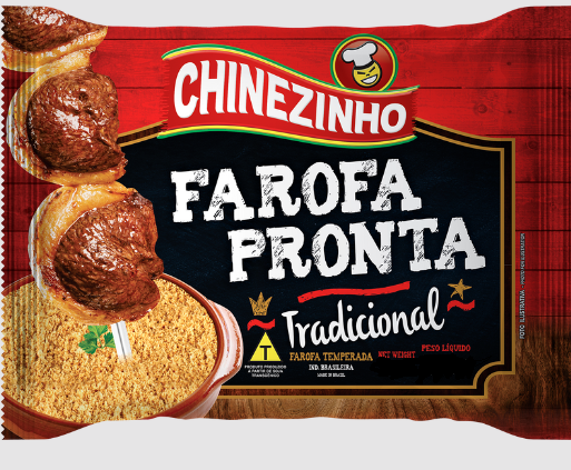 Farofa Pronta Chinezinho Tradicional 400g