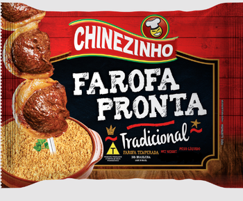 Farofa Pronta Chinezinho Tradicional 400g
