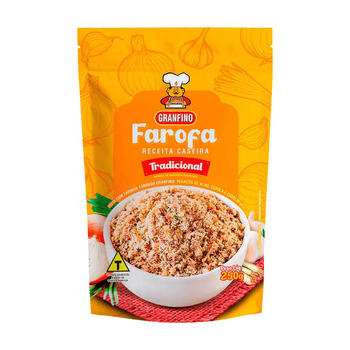 Farofa Pronta Gourmet Granfino Tradicional 250g
