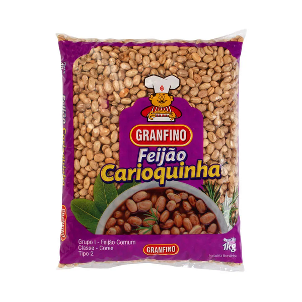 Feijão Granfino Carioquinha Tipo 2 1kg