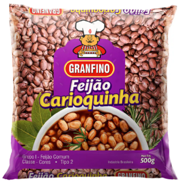 Feijão Granfino Carioquinha Tipo 2 500g