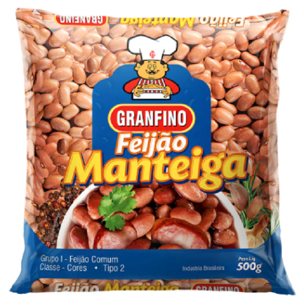 Feijão Granfino Manteiga Tipo 2 500g