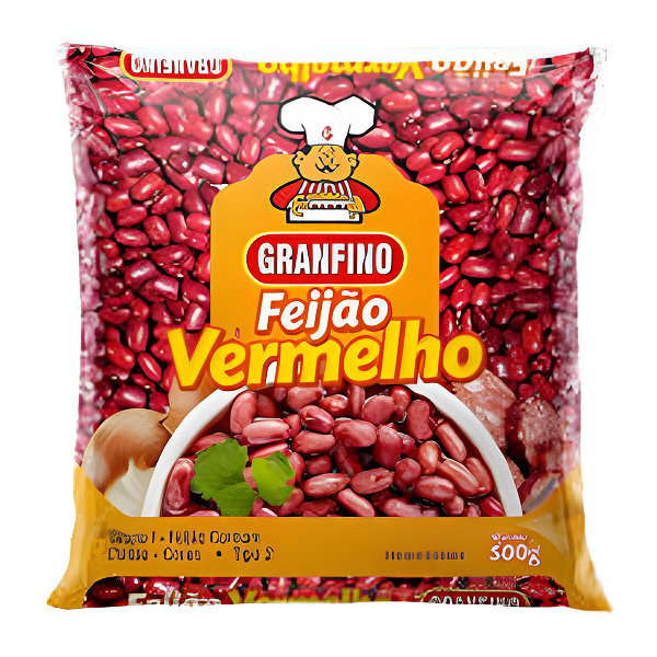 Feijão Granfino Vermelho Tipo 2 500g