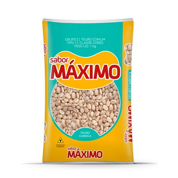 Feijão Máximo Carioca 1kg