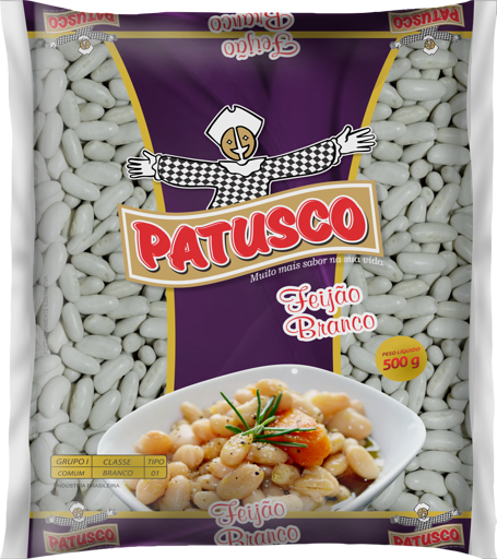 Feijão Patusco Branco Tipo 1 500g