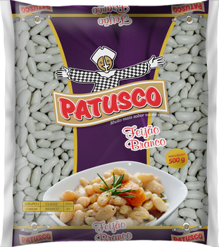 Feijão Patusco Branco Tipo 1 500g