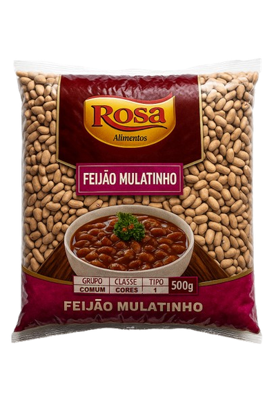 Feijão Rosa Mulatinho Tipo 1 500g
