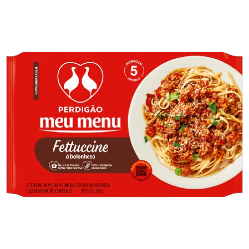 Fettucine Perdigão Meu Menu Bolonhesa 300g