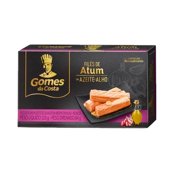 Filé de Atum Gomes da Costa em Azeite e Alho 84g