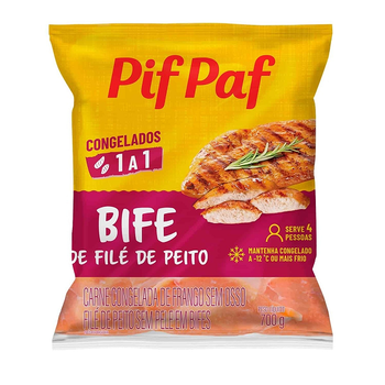 Filé de Peito Pif Paf em Bifes 700g