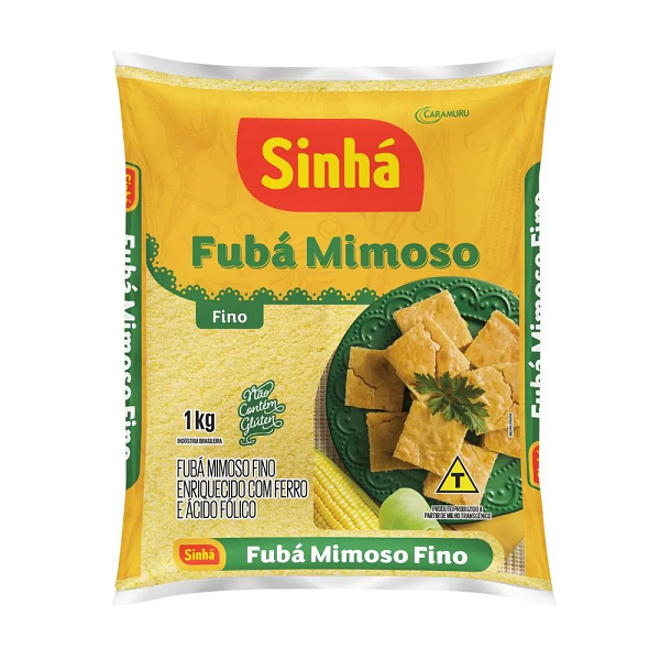 Fubá Sinhá Mimoso Fino 1Kg