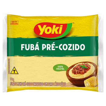 Fubá Yoki Pré Cozido 1kg