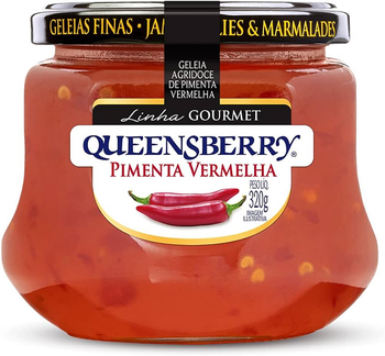 Geleia Agridoce Queensberry Gourmet Pimenta Vermelha 320g