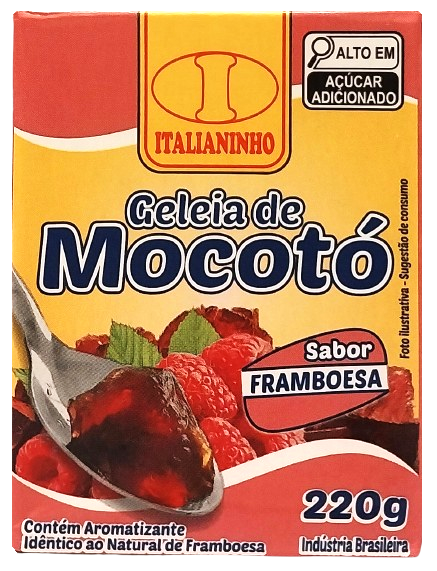 Geleia de Mocotó Italianinho Framboesa 220g