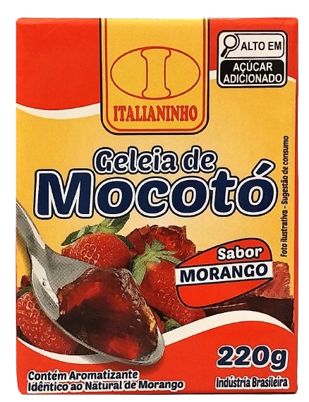 Geleia de Mocotó Italianinho Morango 220g