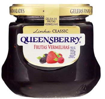 Geleia Queensberry Classic Frutas Vermelhas 320g