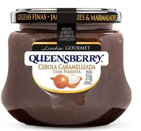 Geleia Queensberry Gourmet Cebola Caramelizada 310g
