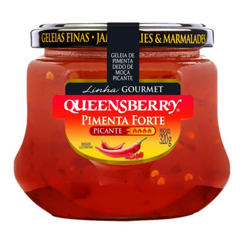 Geleia Queensberry Gourmet Pimenta Forte 320g