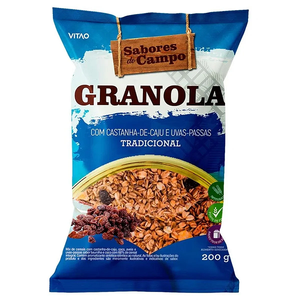 Granola Vitão Sabores do Campo Tradicional 200g