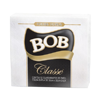 Guardanapo de Papel Bob Classé Folha Dupla 30x30cm 50un