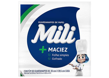 Guardanapo de Papel Mili 30 x 29,5cm