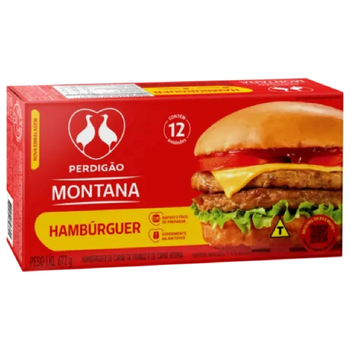 Hambúrguer Bovino Perdigão 672g