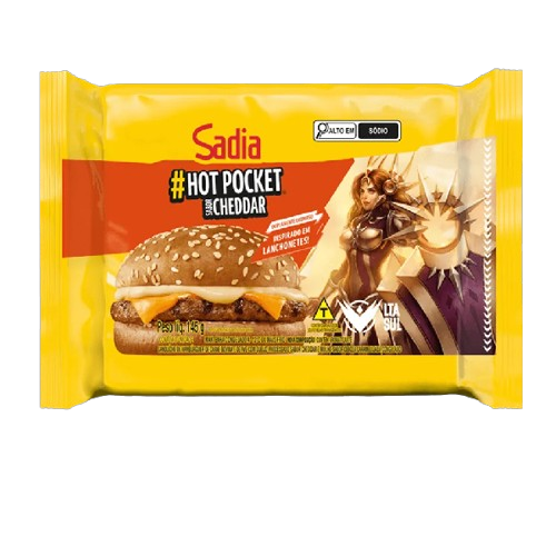 Hambúrguer Sadia Hot Pocket Cheddar 145g
