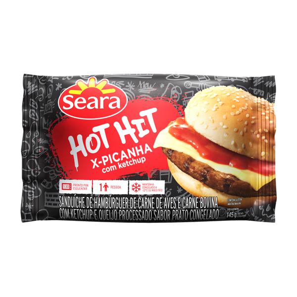 Hot Hit Seara X-Picanha com Ketchup 145g