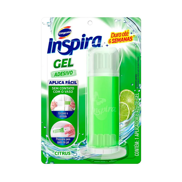 Inspira Gel Adesivo Citrus Aplicador Gel 42g