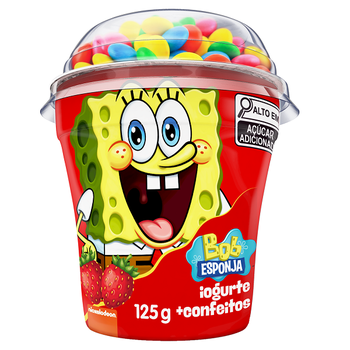 Iogurte Batavo Bob Esponja Morango com Confeito 125g