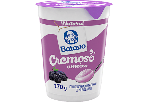 Iogurte Batavo Natural Ameixa 170g