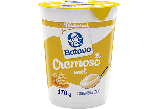 Iogurte Batavo Natural Mel 170g